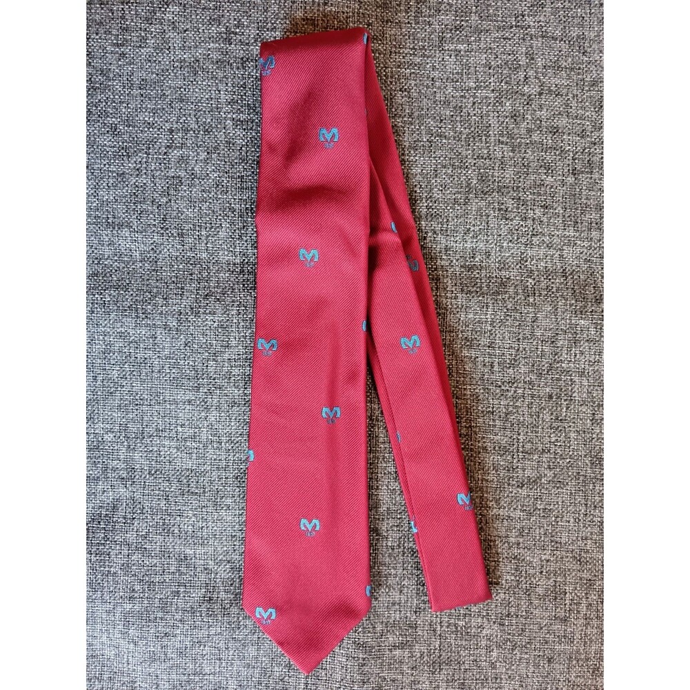 Tie 70s 80s 90s Y2K Mens WM Chelsea LTD Red 3 Wide 57 Long